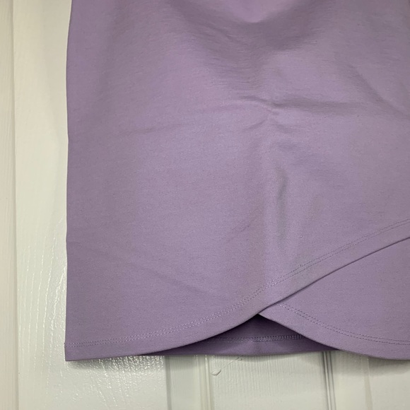Lavender mini skirt - Picture 3 of 5
